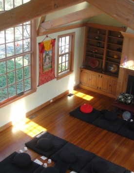 The meditation hall at The Center at Westwoods